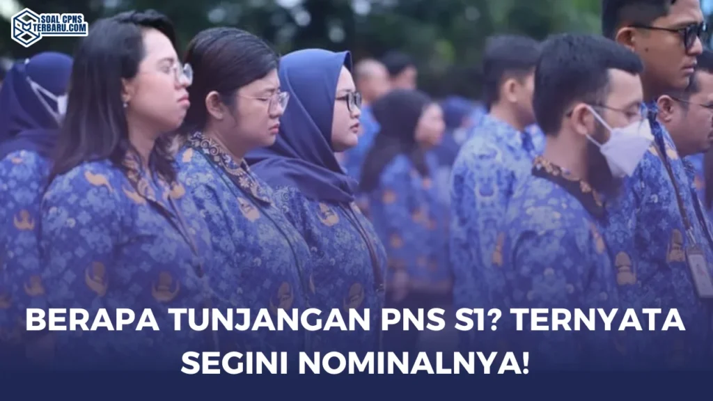 Berapa Tunjangan PNS S1? Ternyata Segini Nominalnya!
