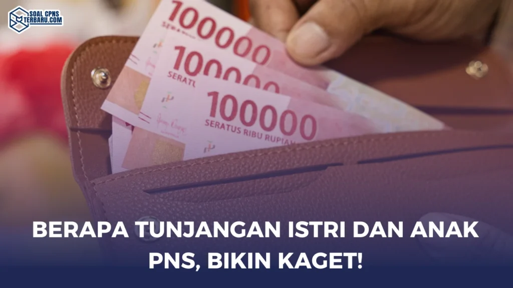Berapa Tunjangan Istri dan Anak PNS, Bikin Kaget!