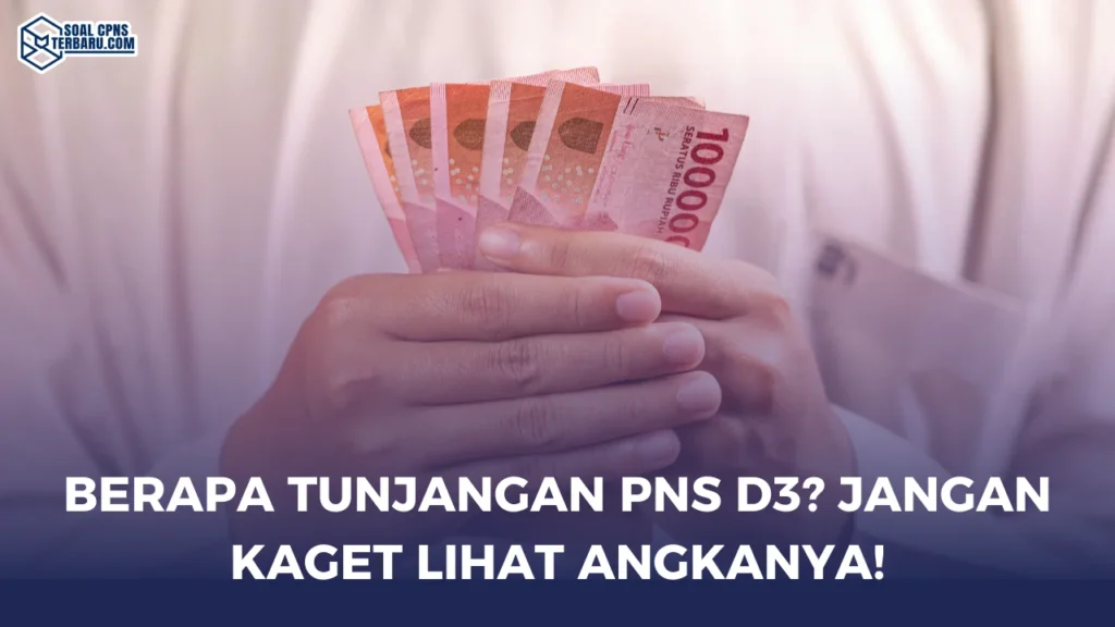 Berapa Tunjangan PNS D3? Jangan Kaget Lihat Angkanya!