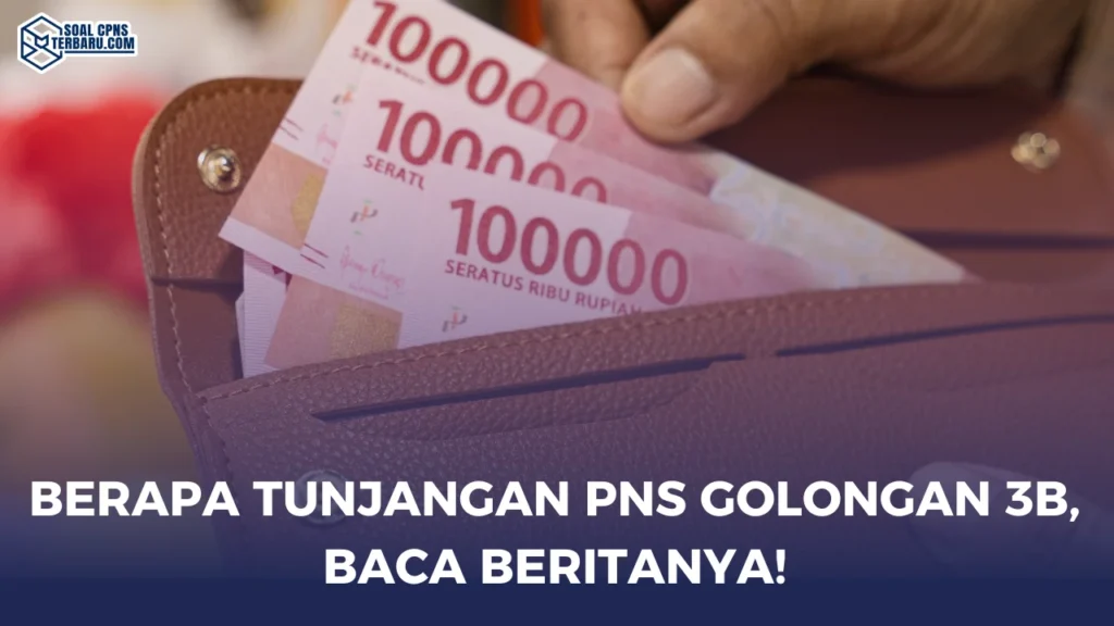 Berapa Tunjangan PNS Golongan 3b, Baca Beritanya!