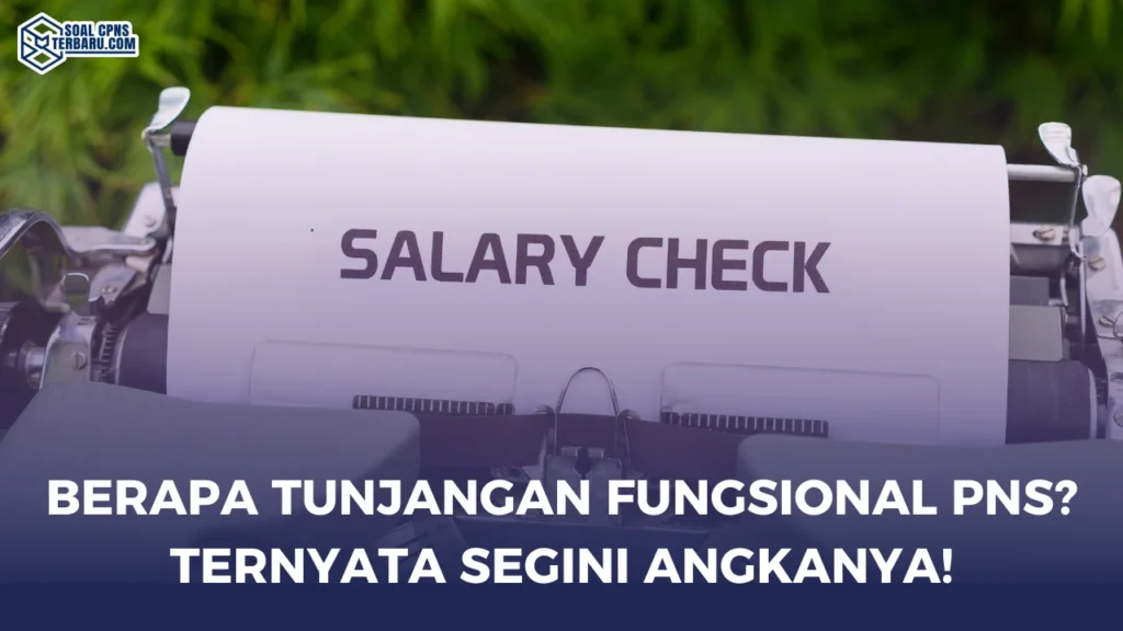 Berapa Tunjangan Fungsional PNS? Ternyata Segini Angkanya!